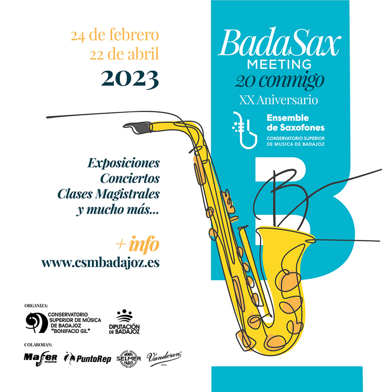 BadaSax meeting: 20 aniversario del Ensemble de Saxofones